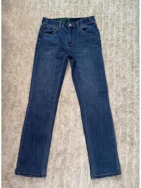 Levi's 511 Slim Fit jeans Size 16Reg 28x30 medium wash stretch denim classic